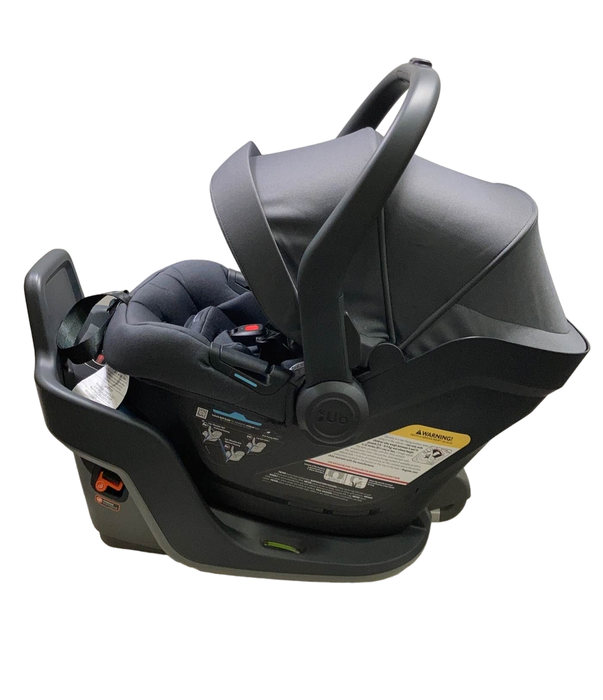 secondhand UPPAbaby MESA MAX Infant Car Seat and Base, 2023, PureTech Greyson
