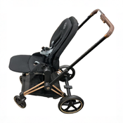 Shop Cybex E-PRIAM Electric Stroller, 2026, Rose Gold, Sepia Black, with Battery at GoodBuy Gear