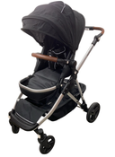 Shop Mockingbird Single to Double 2.0 Stroller, 2024, Black, Silver With Penny Leather, Windowpane at GoodBuy Gear