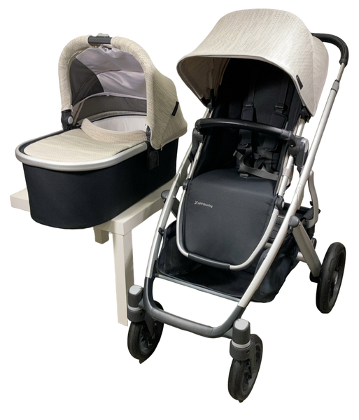 UPPAbaby VISTA V2 Stroller, 2019, Sierra (Dune Knit)