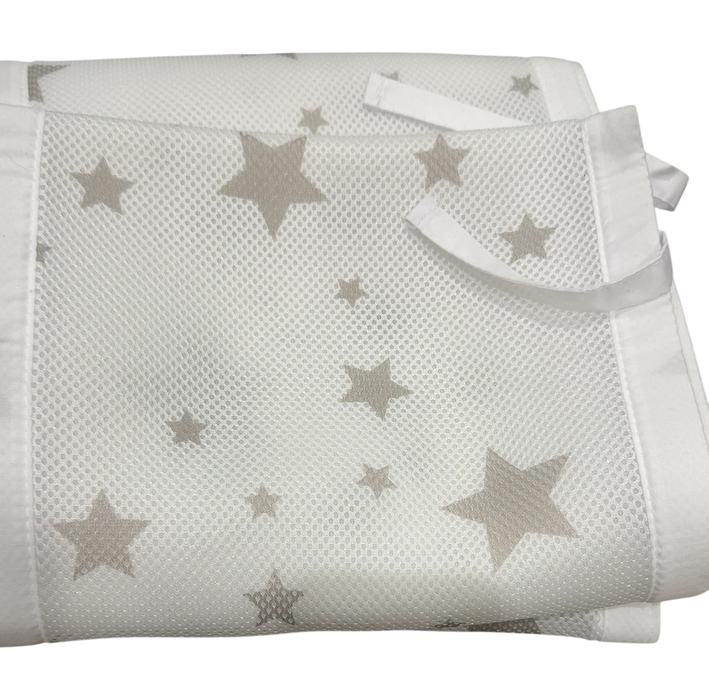 Shop Breathable Baby Mesh Crib Liner, Full Size/4 Sides, Starlight at GoodBuy Gear