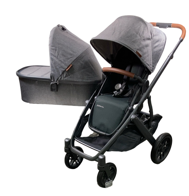 Shop UPPAbaby VISTA V2 Stroller, 2024, Greyson (Charcoal Melange) at GoodBuy Gear