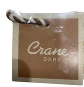 Shop Crane Baby Cotton Muslin Burp Cloth Set, Willow Ecru/Brown at GoodBuy Gear