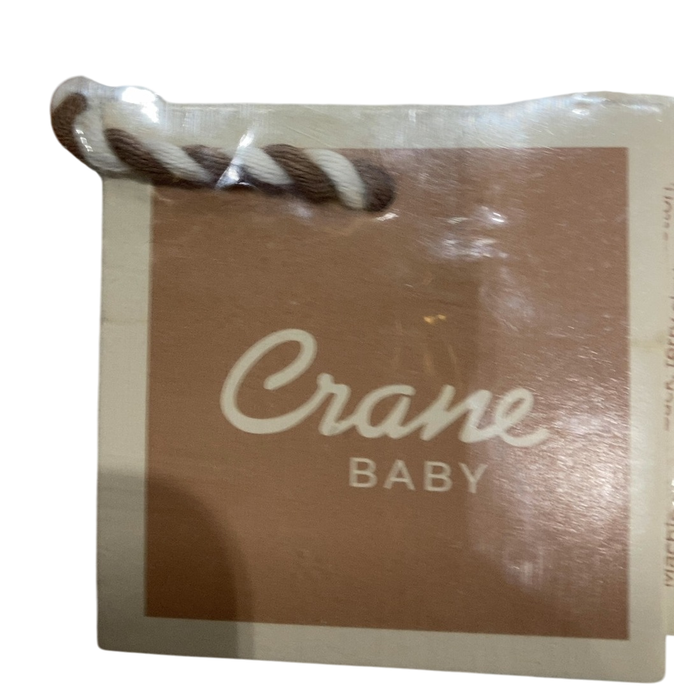 Shop Crane Baby Cotton Muslin Burp Cloth Set, Willow Ecru/Brown at GoodBuy Gear