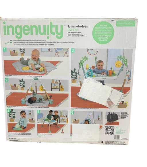 Shop Ingenuity Tummy-to-Toes Play Gym, 6-in-1 Milestone Center at GoodBuy Gear