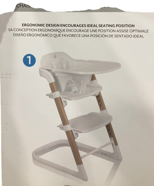 Shop Evenflo RightSeat Multistage High Chair, Sea Salt White at GoodBuy Gear