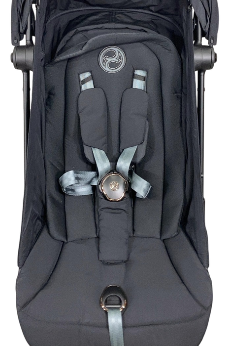 Shop Cybex Coya Stroller, 2023, Rose Gold, Sepia Black at GoodBuy Gear