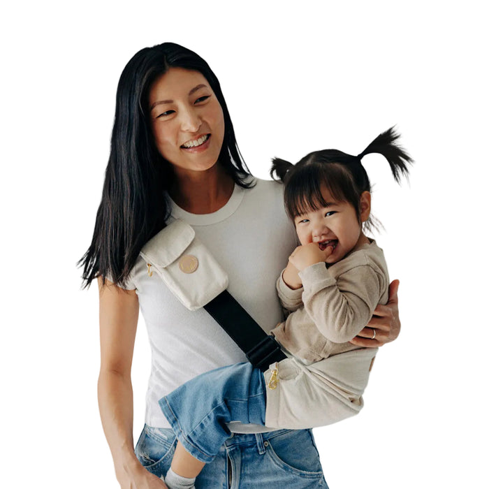 Shop TushBaby Liftoff Toddler Sling, Cream at GoodBuy Gear