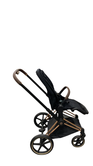 Shop Cybex PRIAM Stroller, 2024, Rose Gold, Sepia Black at GoodBuy Gear