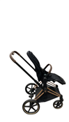 Shop Cybex PRIAM Stroller, 2024, Rose Gold, Sepia Black at GoodBuy Gear