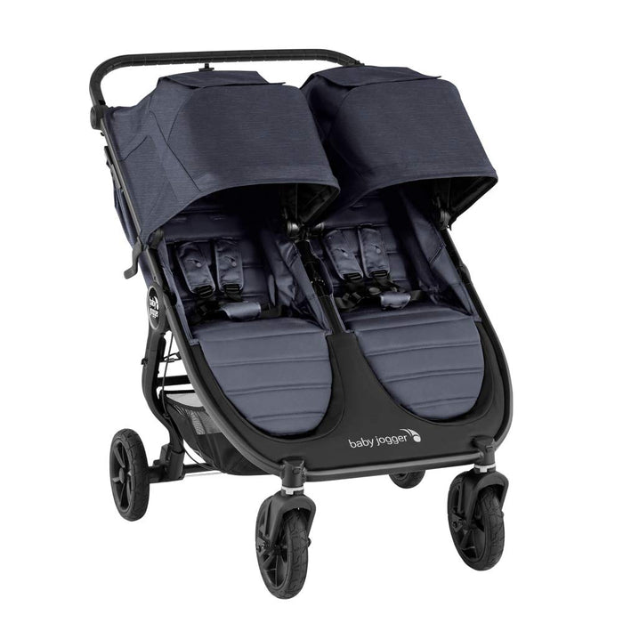 used Baby Jogger City Mini GT2 Double Stroller, 2020, Carbon