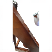 Shop Hauck Alpha+ Adjustable Wooden High Chair Set, Walnut, White Set, Without Cushion at GoodBuy Gear