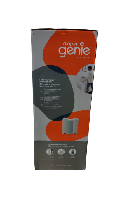 Shop Diaper Genie Platinum Diaper Pail, White at GoodBuy Gear