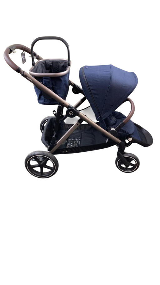 Shop Cybex Gazelle S Modular Stroller, 2021, Navy Blue, Taupe Frame at GoodBuy Gear