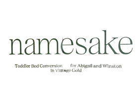 Shop Namesake Abigail And Winston Toddler Bed Conversion Kit, Vintage Iron at GoodBuy Gear