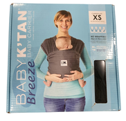 Shop Baby K'tan Baby Carrier, Black, Breeze, X-Small at GoodBuy Gear