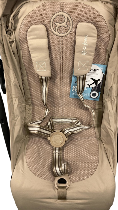 Shop Cybex Libelle 2 Compact Stroller, 2024, Almond Beige at GoodBuy Gear