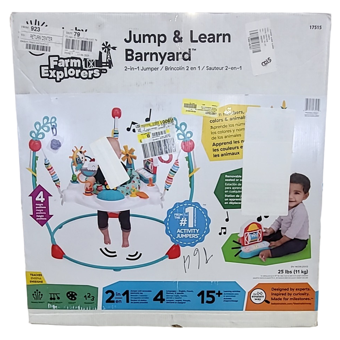 Shop Baby Einstein Jump & Learn Barnyard 2-in-1 Activity Center, Farm Explorers at GoodBuy Gear