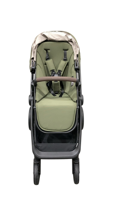 Shop Mompush Ultimate 3 Full Size Baby Stroller with Bassinet, 2025, Forest Moss at GoodBuy Gear