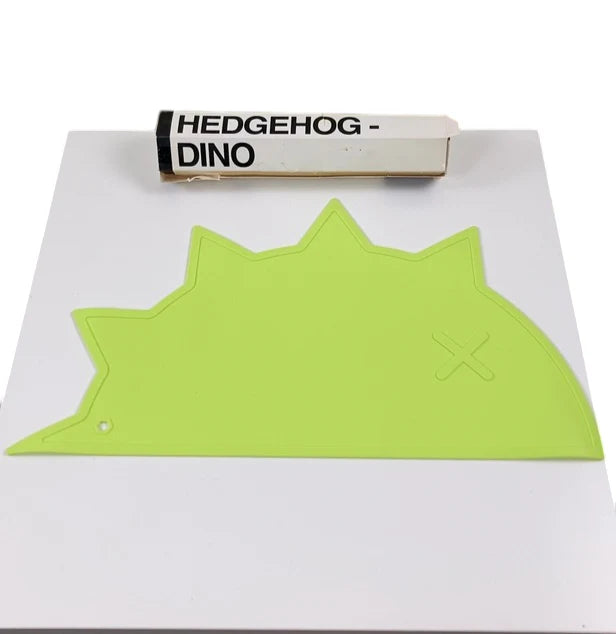 Bam Bam Boom Hedgehog Dino Placemat, Green