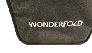 Shop Wonderfold W4 Luxe Quad Stroller Wagon, 2024, Charcoal Grey with Black Frame at GoodBuy Gear