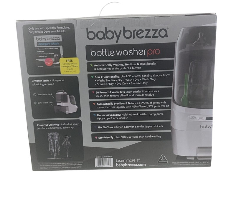 Shop Baby Brezza Bottle Washer Pro, White at GoodBuy Gear