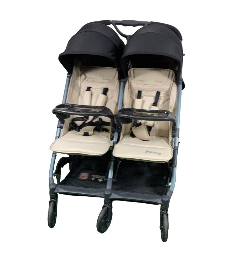 Joovy Kooper X2 Double Stroller, Sand, 2022