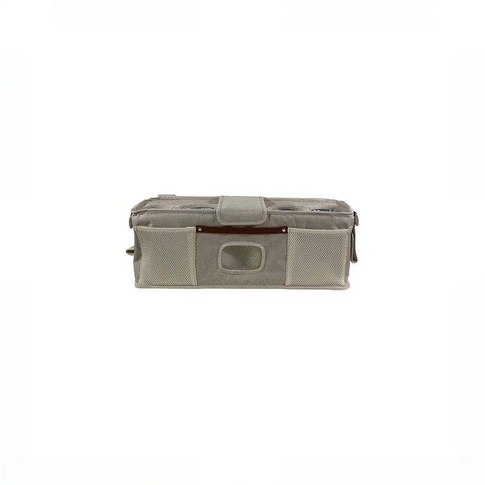 Shop Wonderfold Parent Console, 4 Seater (4 Cup Holders), Beige at GoodBuy Gear