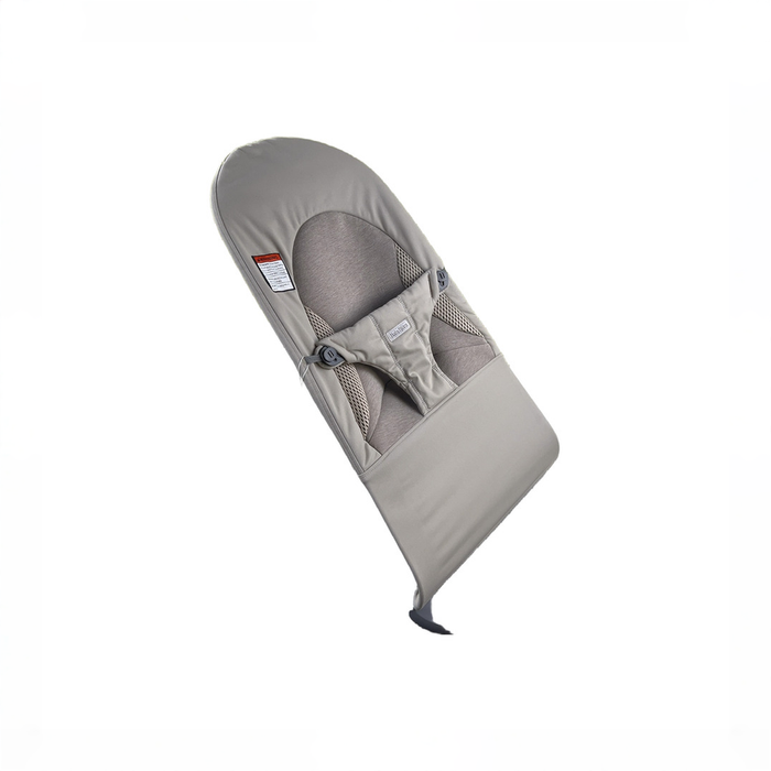 Shop BabyBjorn Bouncer Balance Soft, Dark Gray Frame, Sand Gray TriFabric at GoodBuy Gear