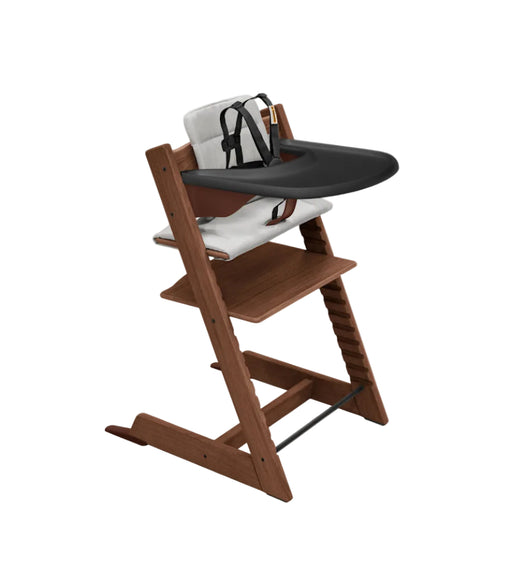 Shop Stokke Tripp Trapp Complete High Chair, Anthracite, Oak Warm Brown at GoodBuy Gear