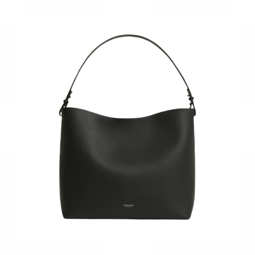 Shop Mina Baie Harlow Vegan Full, 13”H x 14.5”W x 7”D, Black/Black at GoodBuy Gear