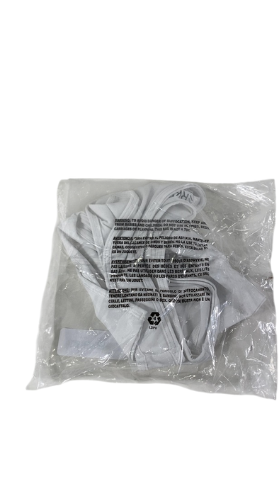 Shop Larken The Larken X Nursing Bra, Medium, White at GoodBuy Gear