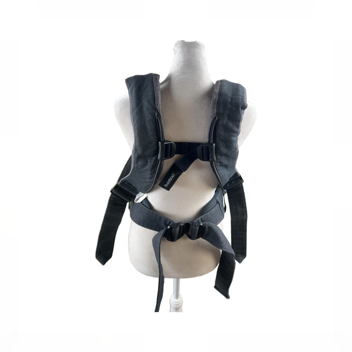 Shop BabyBjorn Baby Carrier One, Denim Grey/Dark Grey Woven Mix at GoodBuy Gear