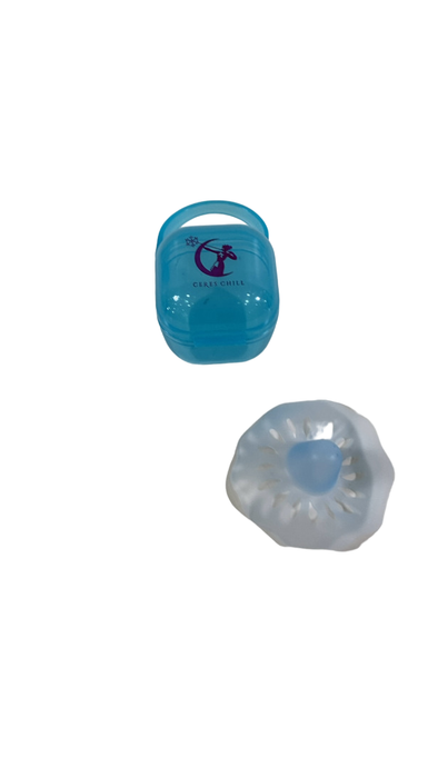Shop Ceres Chill Shield Maiden Nipple Guard, 24mm, Blue at GoodBuy Gear