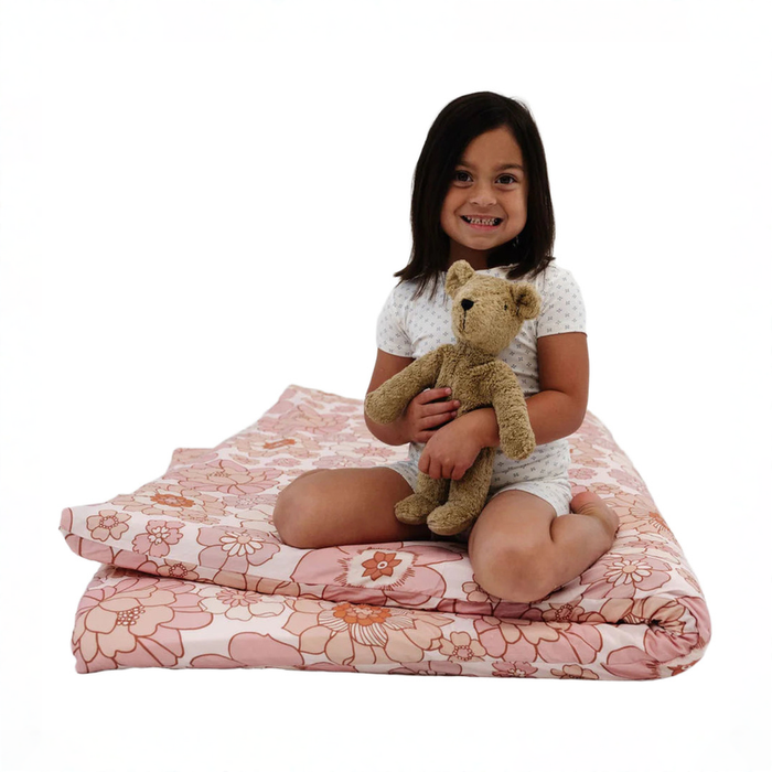 Shop Toki Kids Mega Padded Play Mat 55" x 55", Blooms at GoodBuy Gear