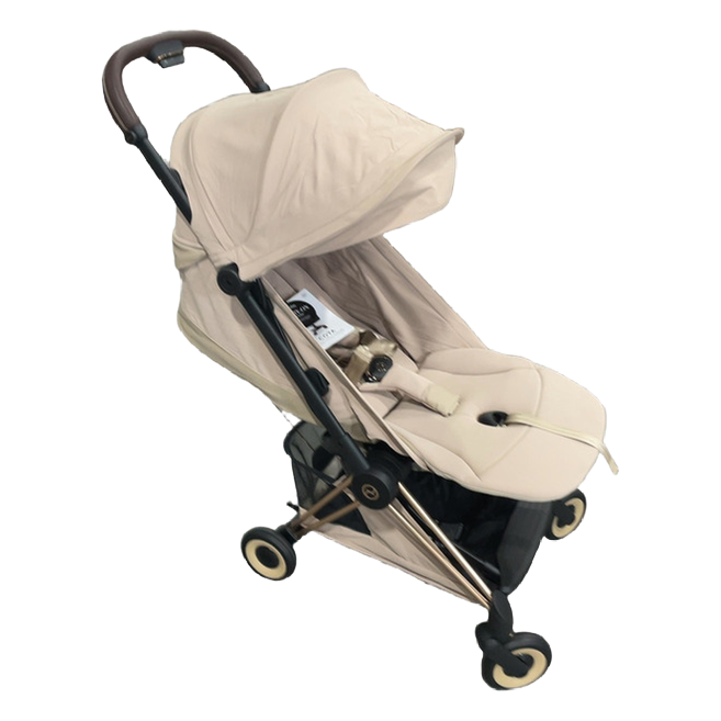 Shop Cybex Coya Stroller, 2026, Cozy Beige, Rose Gold at GoodBuy Gear