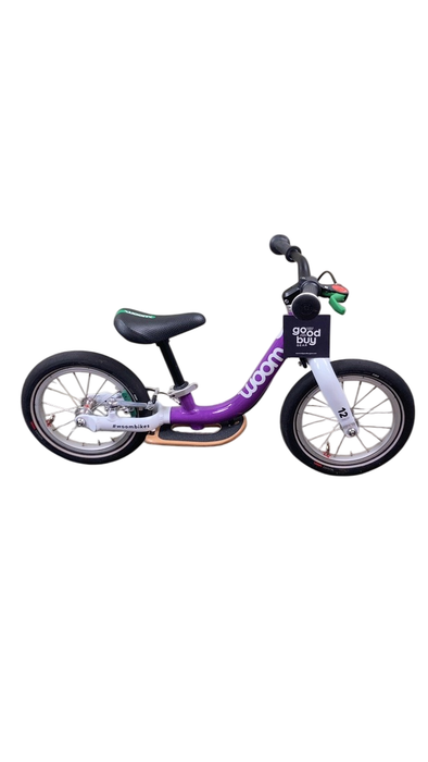 Shop Woom 1 Plus Balance Bike, Purple Haze at GoodBuy Gear