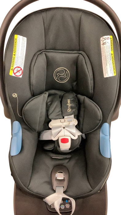 Shop Cybex Eos and Aton G Travel System, 2024, Black, Moon Black at GoodBuy Gear