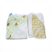 Shop Aden + Anais Essentials Cotton Muslin Hooded Towel, 2 Pack, Tanzania at GoodBuy Gear