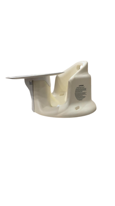 Shop Upseat Baby Floor & Booster Seat with Tray, Coconut (White) at GoodBuy Gear