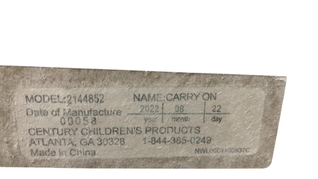 Shop Century Stroll On 3-Wheel 2-in-1 Lightweight Travel System, 2022, Berry at GoodBuy Gear