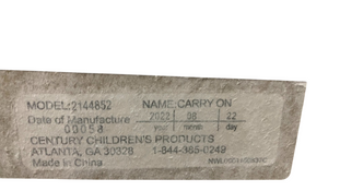 Shop Century Stroll On 3-Wheel 2-in-1 Lightweight Travel System, 2022, Berry at GoodBuy Gear