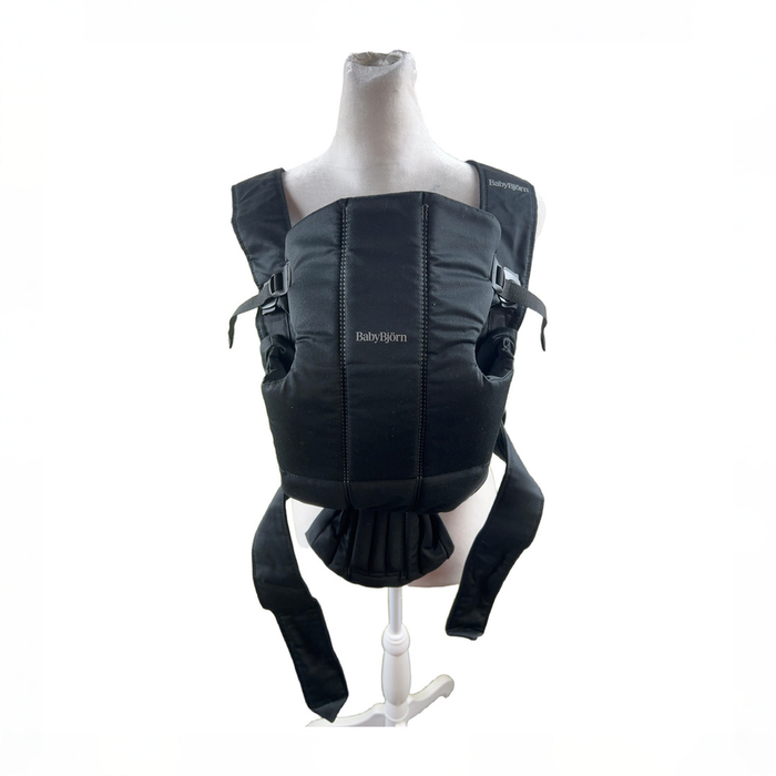 Shop BabyBjorn Baby Carrier Mini, Black Cotton at GoodBuy Gear