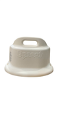 Shop Upseat Baby Floor & Booster Seat with Tray, Coconut (White) at GoodBuy Gear