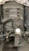 Shop Mockingbird 2nd Seat Kit with Extendable Canopy, Black, Silver With Penny Leather, Windowpane at GoodBuy Gear