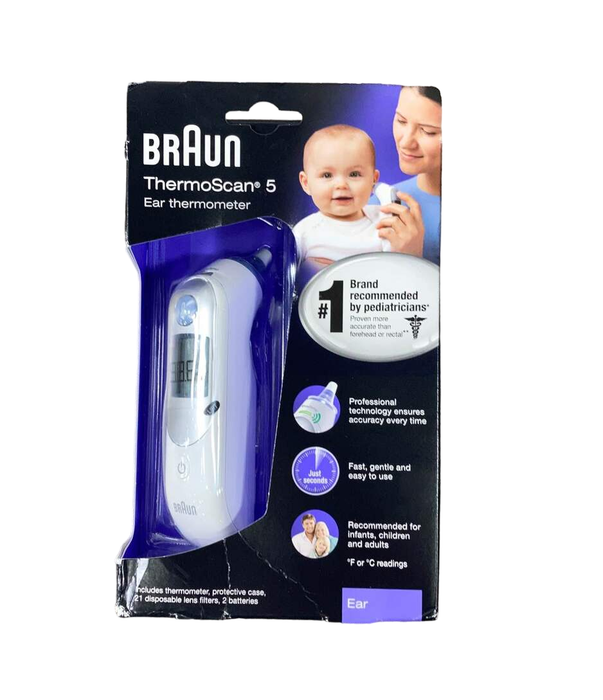 Shop Braun Thermoscan Ear Thermometer, 5th Edition at GoodBuy Gear