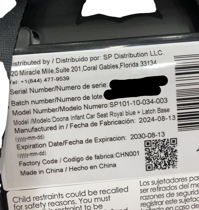 Shop Doona Infant Car Seat & Stroller Combo, 2024, Royal Blue at GoodBuy Gear