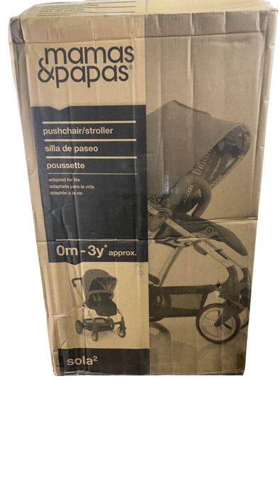 Shop Mamas & Papas Sola2 Stroller, 2016, Black at GoodBuy Gear