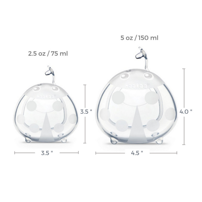 Shop Haakaa Ladybug Silicone Milk Collector 2.5 oz/75 ml at GoodBuy Gear