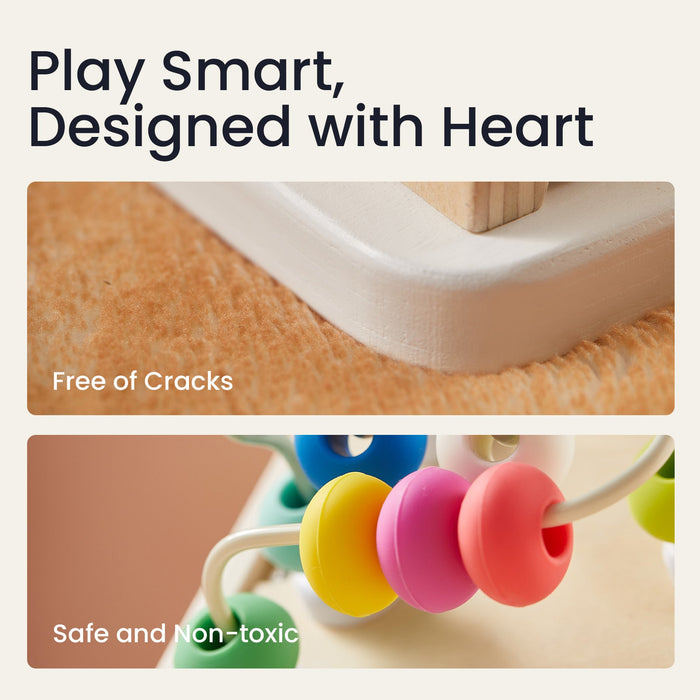 Tiny Land Cottage Activity Cube, Rainbow